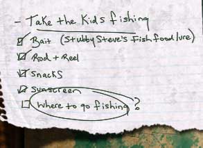 things to take fishing